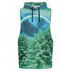 Minty Wonderland Tank Hoodie - Vaporwave Clothing - Aesthetic Clothing
