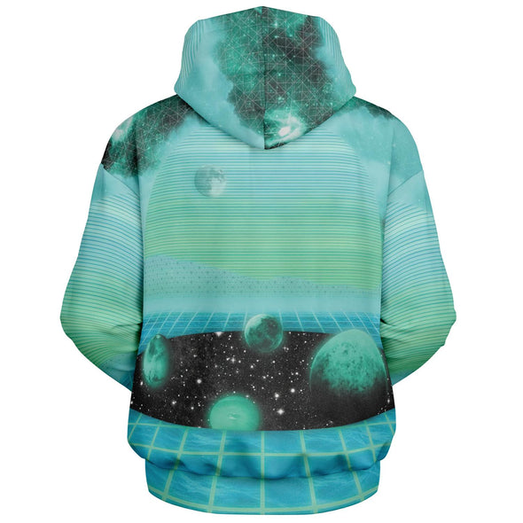 The Merge Heavy Hoodie - Vaporwave Clothing - Aesthetic Clothing