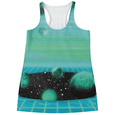 The Merge Racerback Tank Top - Vaporwave Clothing - Aesthetic Clothing
