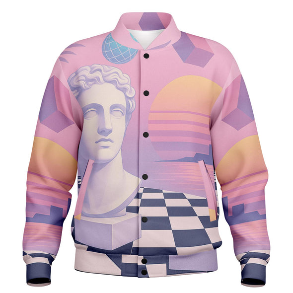 Corinthian Varsity Jacket - Vaporwave Clothing - Aesthetic Clothing