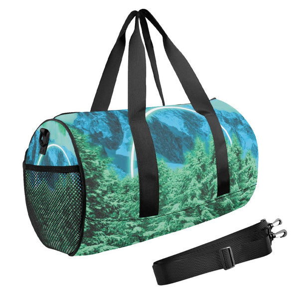 Minty Wonderland Duffle Bag - Vaporwave Clothing - Aesthetic Clothing