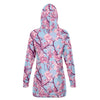 Cherry Blossom Hoodie Dress - Vaporwave Clothing - Aesthetic Clothing
