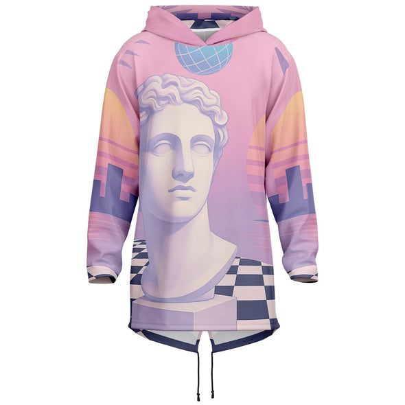 Corinthian Longline Hoodie - Vaporwave Clothing - Aesthetic Clothing