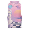 Corinthian Tank Hoodie - Vaporwave Clothing - Aesthetic Clothing
