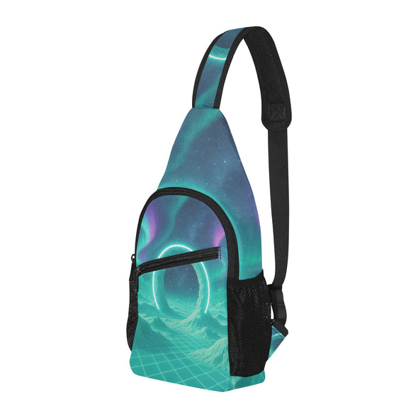 Astral Gateway Sling Bag - Vaporwave Clothing - Aesthetic Clothing