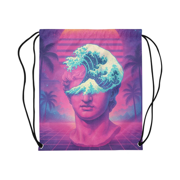 Tidalus Drawstring Bag - Vaporwave Clothing - Aesthetic Clothing