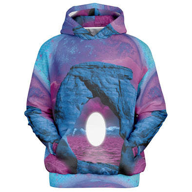 The Visitor Heavy Hoodie - Vaporwave Clothing - Aesthetic Clothing