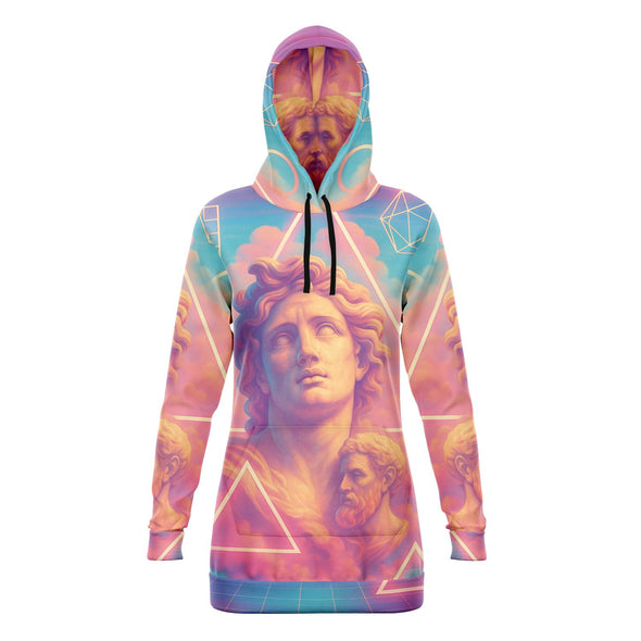 Apotheosis Hoodie Dress - Vaporwave Clothing - Aesthetic Clothing