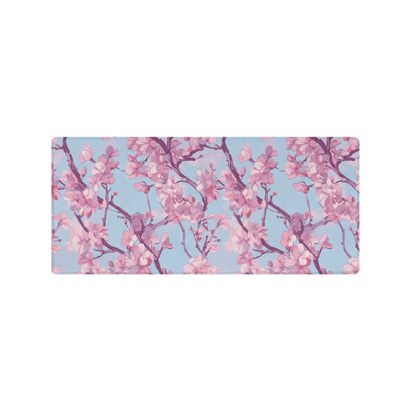 Cherry Blossom Desk Mat - Vaporwave Clothing - Aesthetic Clothing