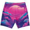 Duskwave Board Shorts - Vaporwave Clothing - Aesthetic Clothing