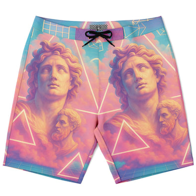 Apotheosis Board Shorts - Vaporwave Clothing - Aesthetic Clothing