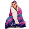 Duskwave Hooded Blanket - Vaporwave Clothing - Aesthetic Clothing