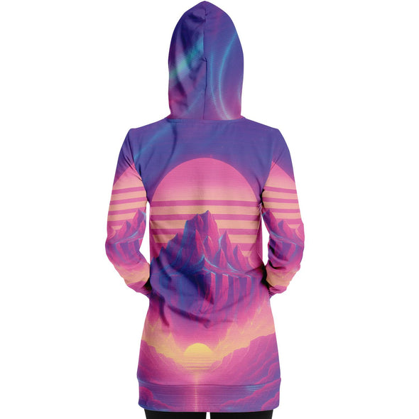 Aerolith Hoodie Dress - Vaporwave Clothing - Aesthetic Clothing
