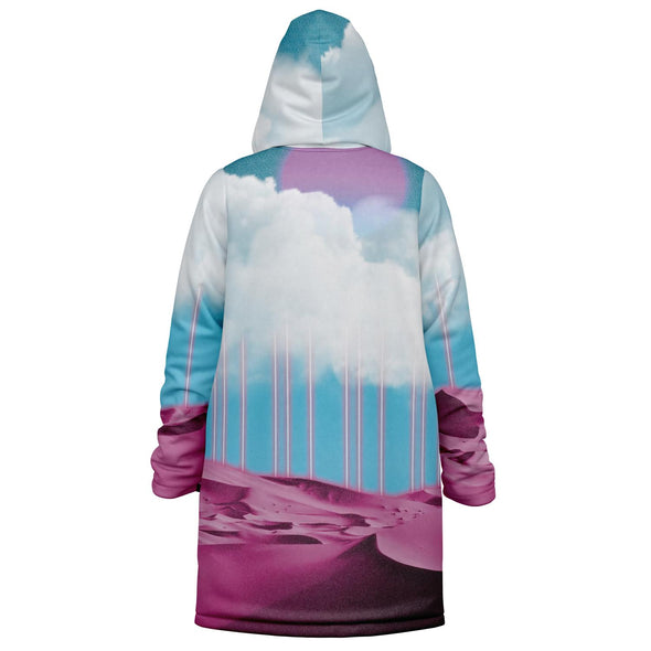 Electric Desert Zip Cloak - Vaporwave Clothing - Aesthetic Clothing