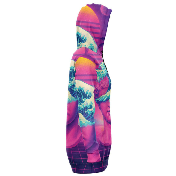 Tidalus Hoodie Dress - Vaporwave Clothing - Aesthetic Clothing