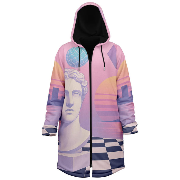 Corinthian Zip Cloak - Vaporwave Clothing - Aesthetic Clothing