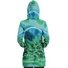 Minty Wonderland Hoodie Dress - Vaporwave Clothing - Aesthetic Clothing