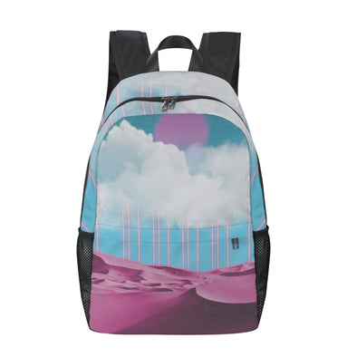 Electric Desert Backpack - Vaporwave Clothing - Aesthetic Clothing