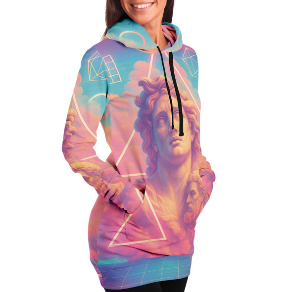 Apotheosis Hoodie Dress - Vaporwave Clothing - Aesthetic Clothing