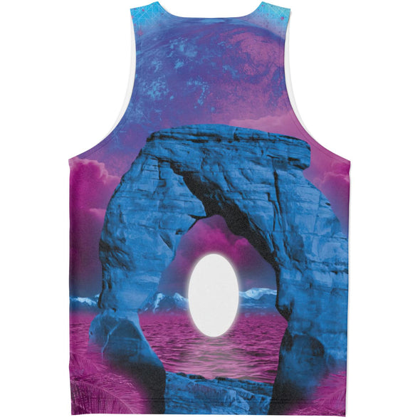 The Visitor Tank Top - Vaporwave Clothing - Aesthetic Clothing