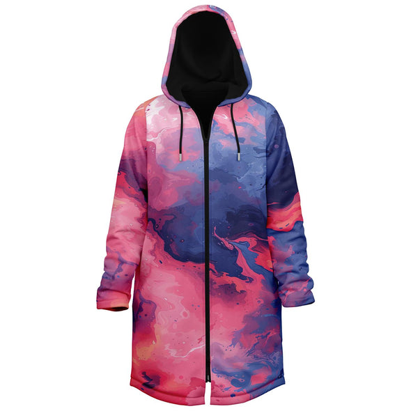 Quantum Tides Zip Cloak - Vaporwave Clothing - Aesthetic Clothing
