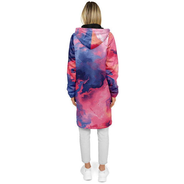 Quantum Tides Zip Cloak - Vaporwave Clothing - Aesthetic Clothing