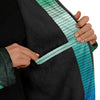 Emerald Canyon Zip Cloak - Vaporwave Clothing - Aesthetic Clothing