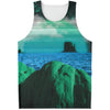 Emerald Canyon Tank Top - Vaporwave Clothing - Aesthetic Clothing