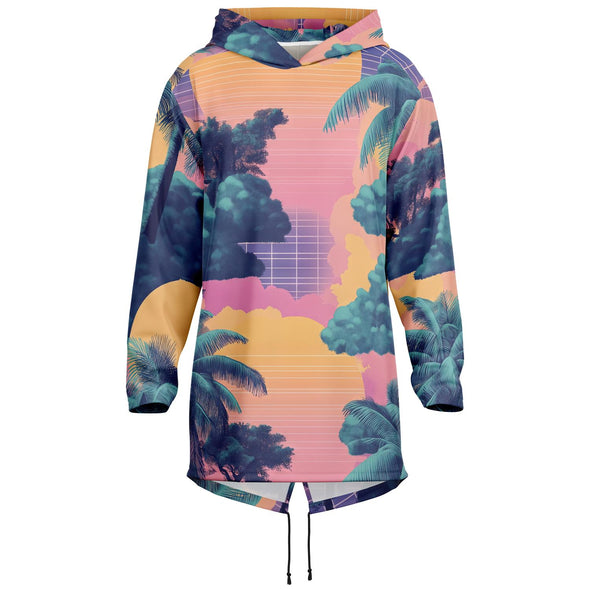 Canopy Longline Hoodie - Vaporwave Clothing - Aesthetic Clothing