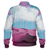 Electric Desert Varsity Jacket - Vaporwave Clothing - Aesthetic Clothing