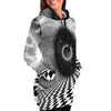 Fever Dream Hoodie Dress - Vaporwave Clothing - Aesthetic Clothing