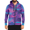 Liminal Zip Hoodie - Vaporwave Clothing - Aesthetic Clothing