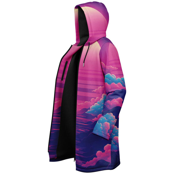 Duskwave Zip Cloak - Vaporwave Clothing - Aesthetic Clothing