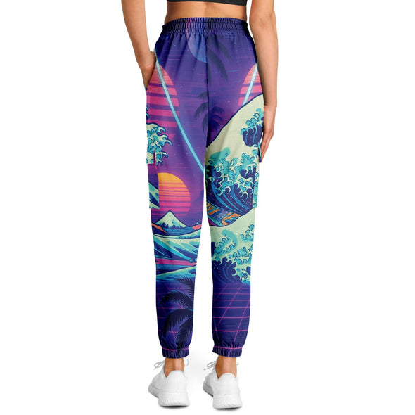 Neonami Cargo Joggers - Vaporwave Clothing - Aesthetic Clothing