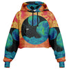 Juncture Cropped Hoodie - Vaporwave Clothing - Aesthetic Clothing