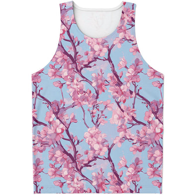 Cherry Blossom Tank Top - Vaporwave Clothing - Aesthetic Clothing