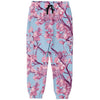 Cherry Blossom Cargo Joggers - Vaporwave Clothing - Aesthetic Clothing