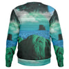 Emerald Canyon Sweatshirt - Vaporwave Clothing - Aesthetic Clothing