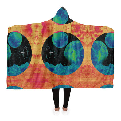 Juncture Hooded Blanket - Vaporwave Clothing - Aesthetic Clothing