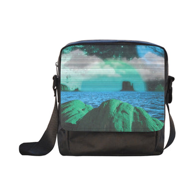 Emerald Canyon Crossbody Bag - Vaporwave Clothing - Aesthetic Clothing