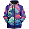 Neonami Sherpa Hoodie - Vaporwave Clothing - Aesthetic Clothing