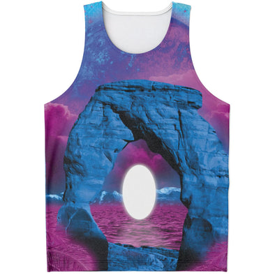 The Visitor Tank Top - Vaporwave Clothing - Aesthetic Clothing