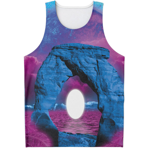 The Visitor Tank Top - Vaporwave Clothing - Aesthetic Clothing