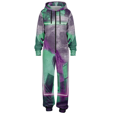 City of Radiance Jumpsuit - Vaporwave Clothing - Aesthetic Clothing
