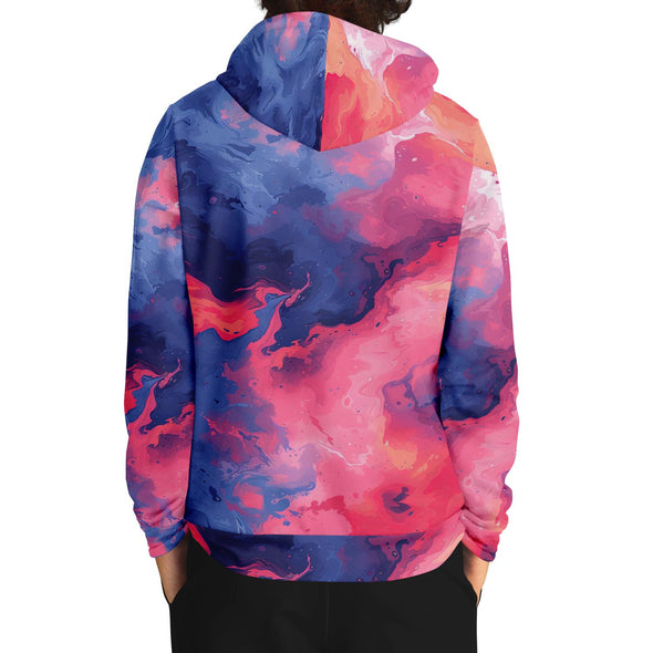 Quantum Tides Hoodie - Vaporwave Clothing - Aesthetic Clothing