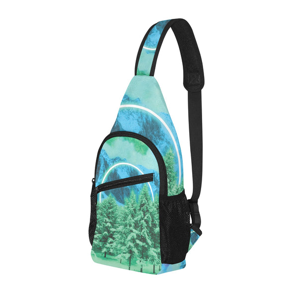 Minty Wonderland Sling Bag - Vaporwave Clothing - Aesthetic Clothing