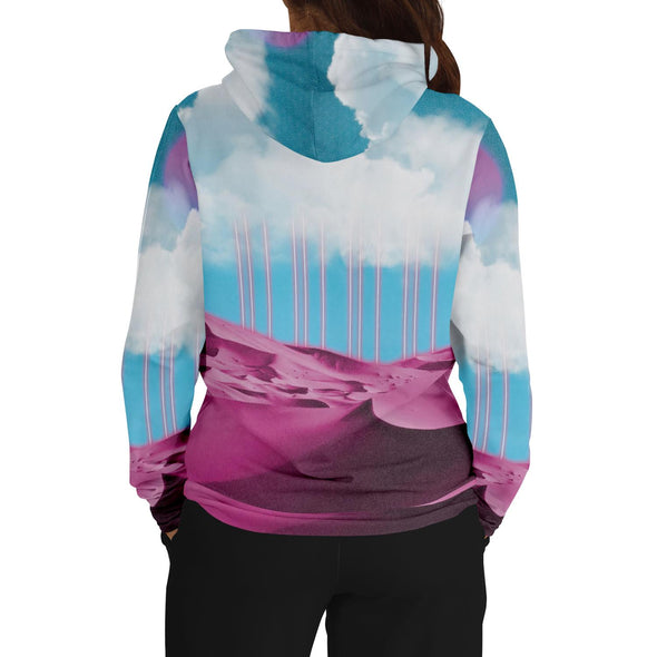 Electric Desert Hoodie - Vaporwave Clothing - Aesthetic Clothing