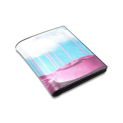 Electric Desert Bifold Wallet - Vaporwave Clothing - Aesthetic Clothing