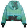 The Merge Cropped Hoodie - Vaporwave Clothing - Aesthetic Clothing