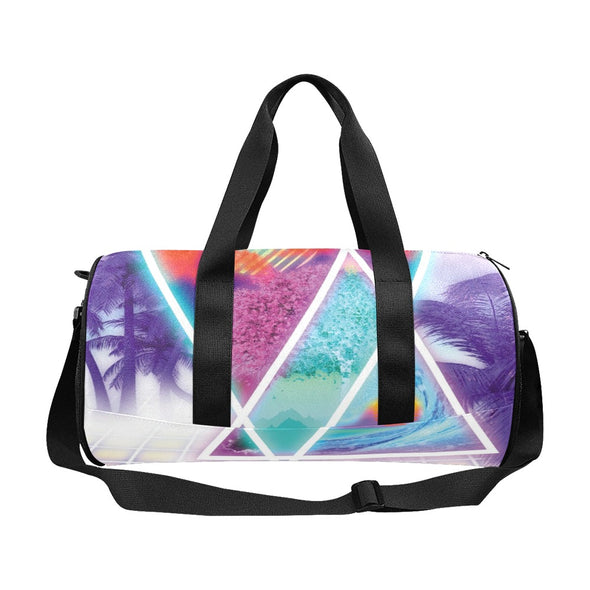 Dimensions Collide Duffle Bag - Vaporwave Clothing - Aesthetic Clothing
